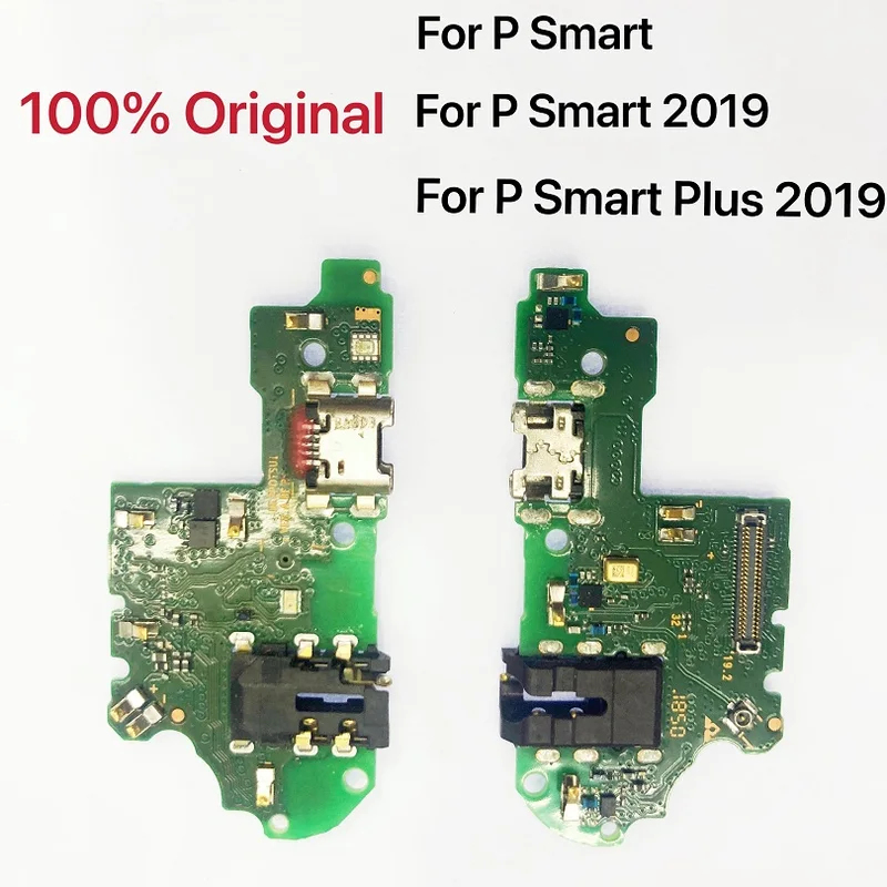 Charging Port Flex - Huawei P Smart Plus 2019用充電ポートUSB充電ドックコネクタ完全フレックスケーブル