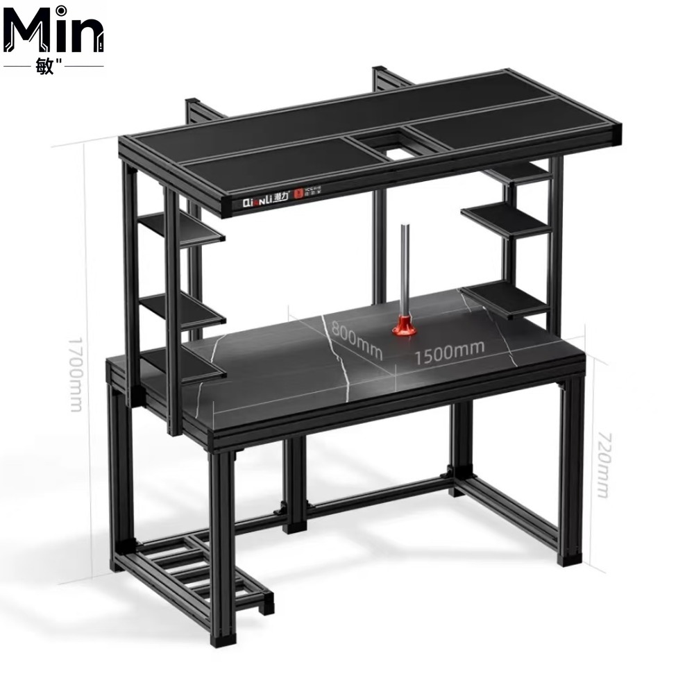 Electronics Repair Workbench - 1.2m×1.5m プロ仕様修理作業台 静電気防止ワークベンチ 携帯電話・電子機器メンテナンスラボ用