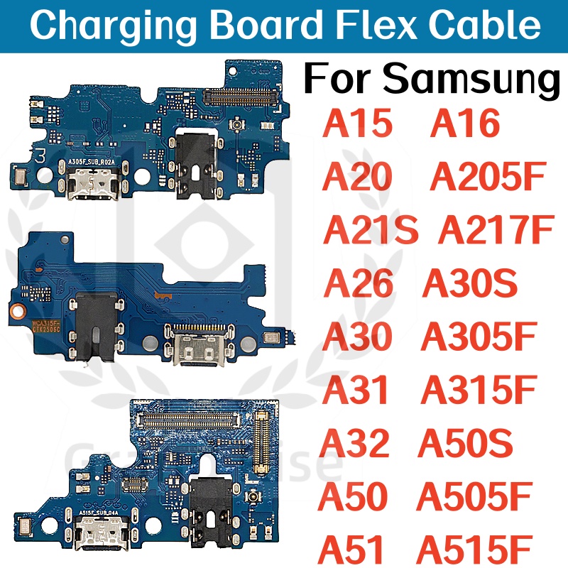 Charging Port Flex - Samsung A15 A16 A205 A21S A217