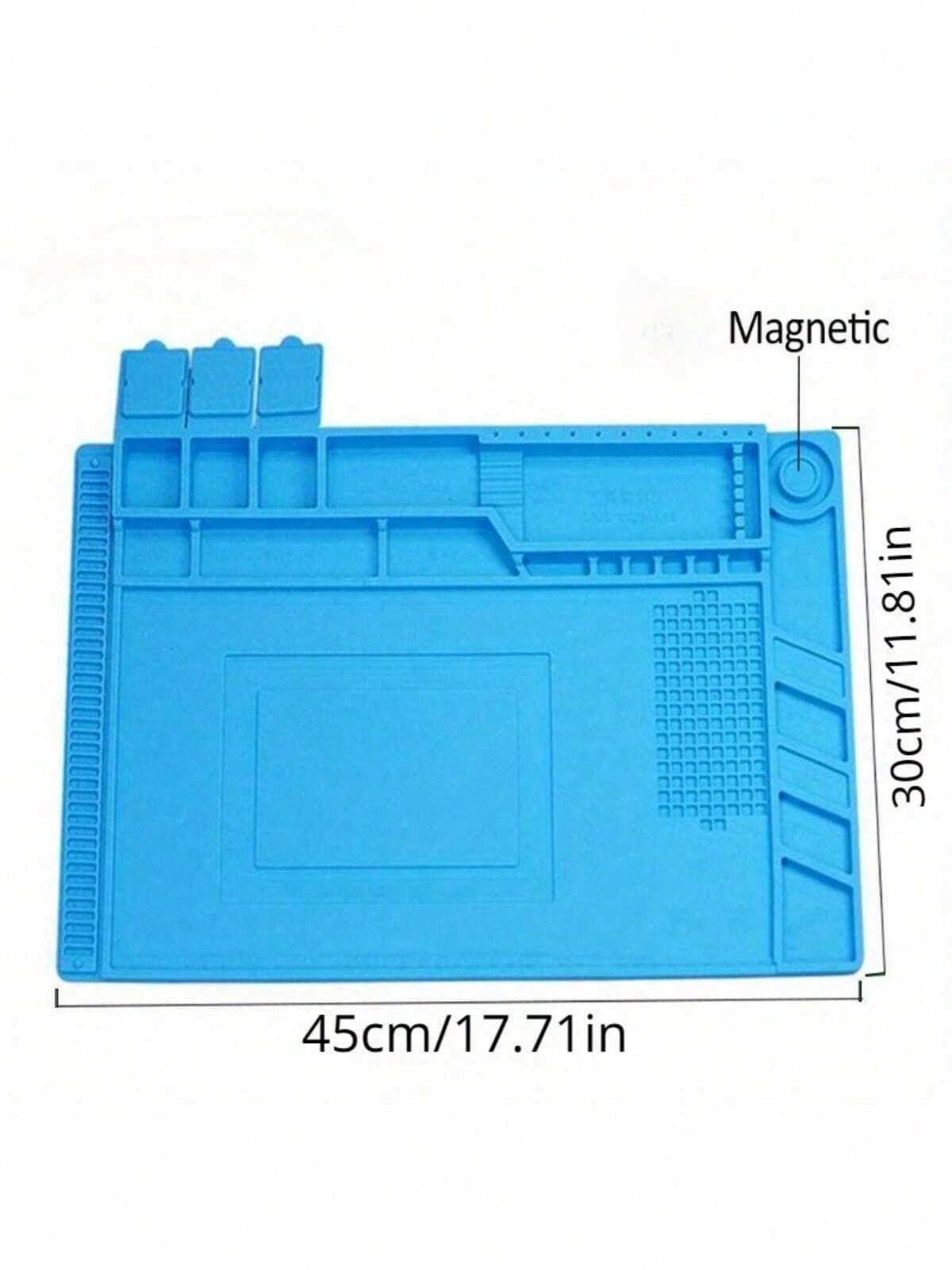 耐熱性シリコン製はんだ付けパッド（磁気エリア付き）電子修理作 - Electronics Repair Workbench のレビューと価格