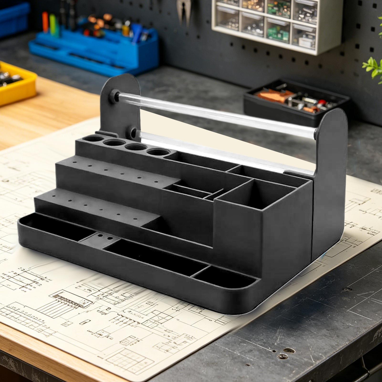 ドライバーホルダー 高耐久性 マルチコンパートメント 省スペ - Electronics Repair Workbench のレビューと価格