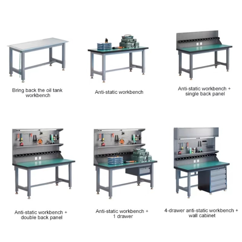 ヘビーデューティー帯電防止作業台、カスタマイズ可能な工具収納 - Electronics Repair Workbench のレビューと価格