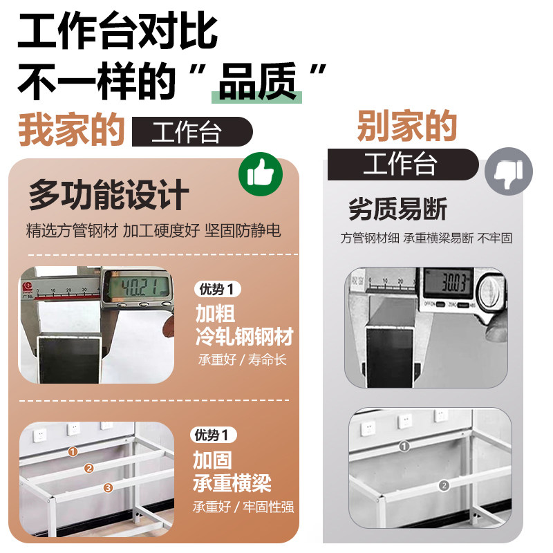 静電気防止作業台（ライト付き）、工場作業場、組立ライン、携帯 - Electronics Repair Workbench のレビューと価格
