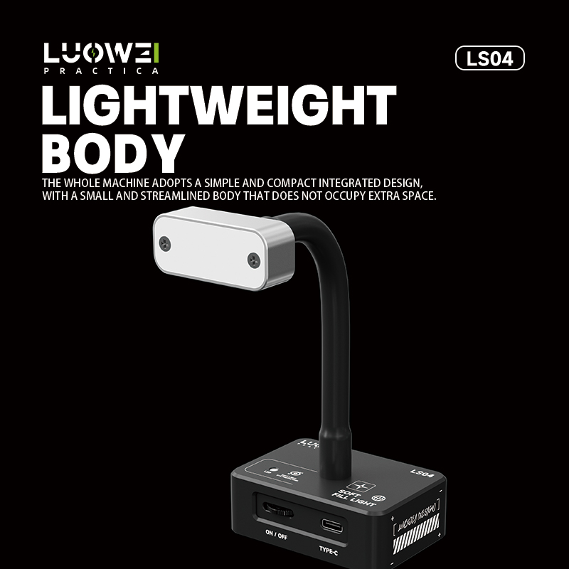 LUOWEI LS04 ミニソフトフィルライト USB Ty - Electronics Repair Workbench のレビューと価格