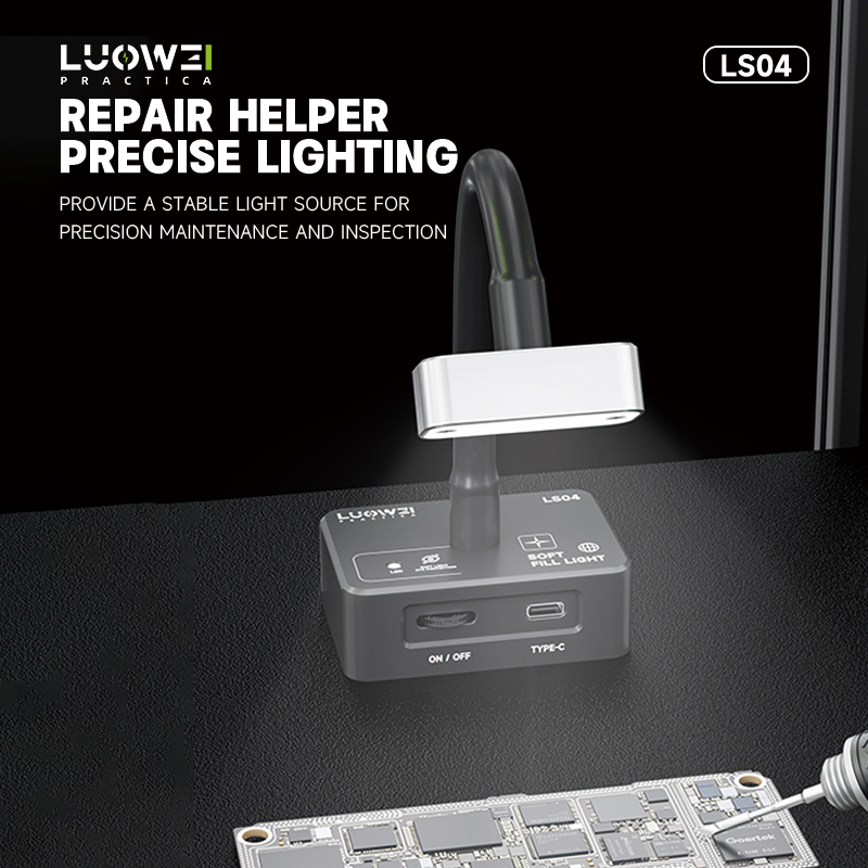 LUOWEI LS04 ミニソフトフィルライト USB Ty - Electronics Repair Workbench のレビューと価格