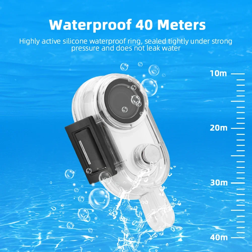 GO 3S カメラ 40 メートル防水ケース Insta36 - Insta360 Camera Go 3 のレビューと価格